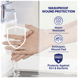 Dr Morepen Aid Adhesive First Aid Dressing Bandages 100