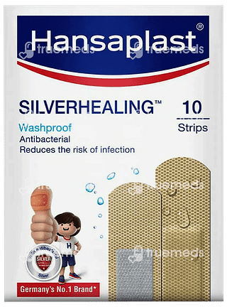 Hansaplast Silverhealing Washproof Bandage 10