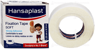 Hansaplast 1.25Cm X 9.14M Soft Fixation Tape 1