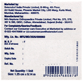 Hansaplast 1.25Cm X 9.14M Soft Fixation Tape 1