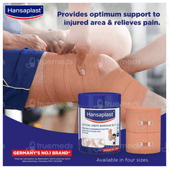Hansaplast 8cm X 4m Cotton Crepe Bandage 1