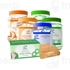 Mendwell Medicated Dressing Antiseptic Bandage Pack Of 100 Mendwell Medicated Dressing Antiseptic Bandage Pack Of 100