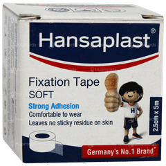 Hansaplast 2.5cm X 5m Soft Fixation Tape 1