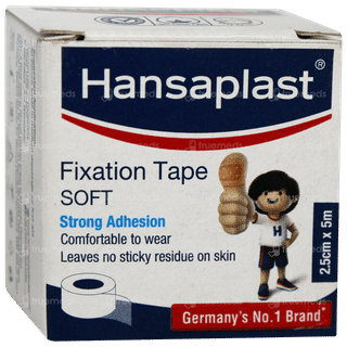 Hansaplast 2.5cm X 5m Soft Fixation Tape 1