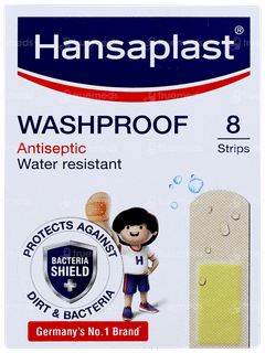 Hansaplast Washproof Antiseptic Strips 8