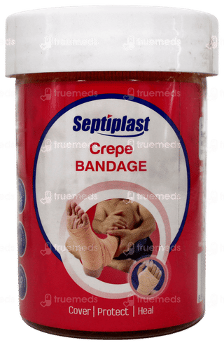Septiplast 8cm X 4m Crepe Bandage 1