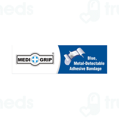 Medigrip Blue Metal Detectable Wash Proof Adhesive Bandage 100