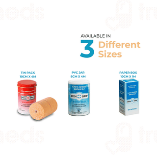 Medigrip With Fast Edges 10cm X 4m Elastic Adhesive Bandage 1