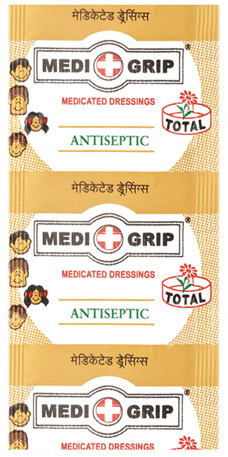 Medigrip Antiseptic Adhesive Bandage 100
