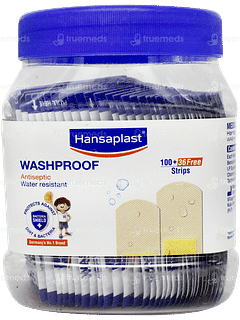 Hansaplast Washproof Antiseptic 100+36 Free Strips Hansaplast Washproof Antiseptic 100+36 Free Strips