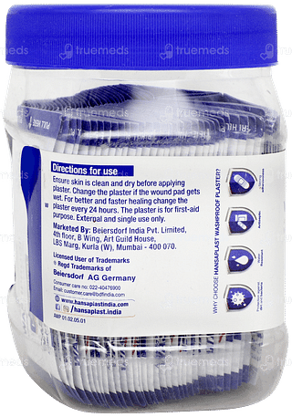 Hansaplast Washproof Antiseptic 100+36 Free Strips