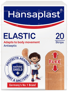 Hansaplast Elastic Antiseptic Strips 20