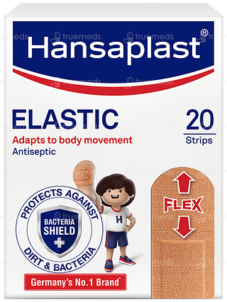 Hansaplast Elastic Antiseptic Strips 20