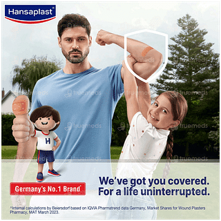 Hansaplast Elastic Antiseptic Strips 20