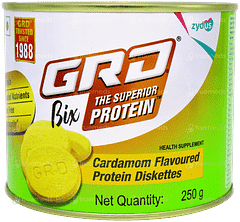 Grd Bix Cardamom Flavoured Protein Diskettes 250gm