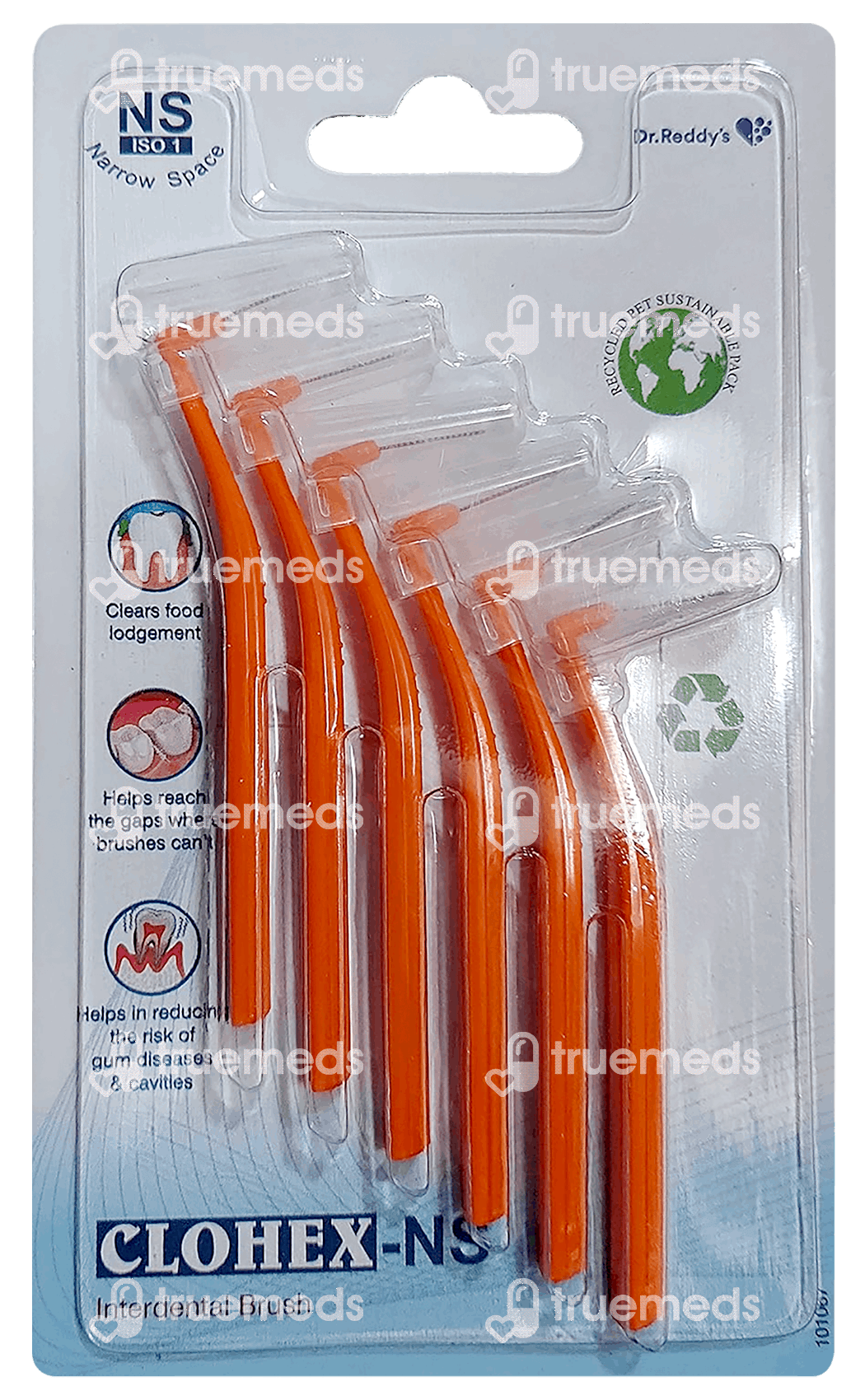 Dr Reddys Clohex Ns Interdental Brush 6 Uses, Side Effects, Dosage