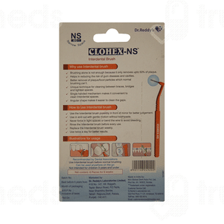 Dr Reddys Clohex Ns Interdental Brush 6