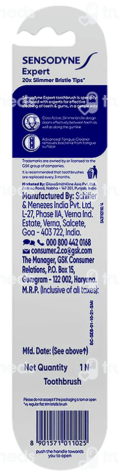 Sensodyne Expert With 20x Slimmer And Soft Bristles Toothbrush 1