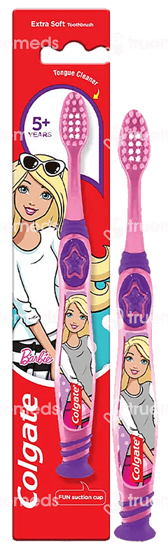 Colgate Kids Extra Soft Barbie Toothbrush 1