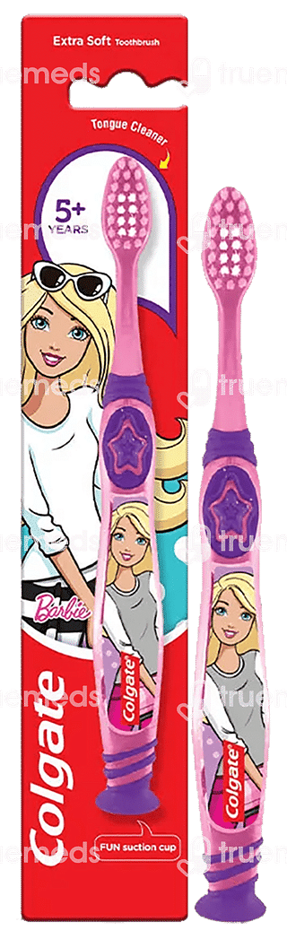 Colgate Kids Extra Soft Barbie Toothbrush 1