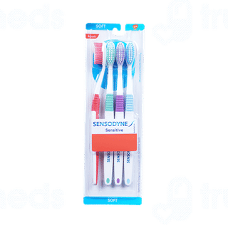 Sensodyne Sensitive Soft Pack Of 4 Toothbrush
