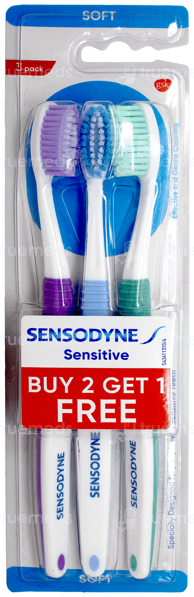 Sensodyne Sensitive Soft Toothbrush Buy 2 Get 1 Free