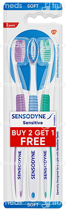 Sensodyne Sensitive Toothbrush Buy 2 Get 1 Free