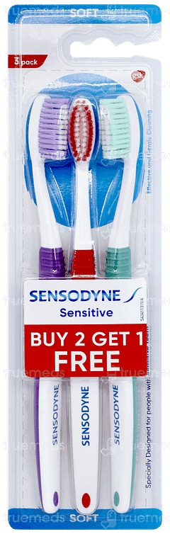 Sensodyne Sensitive Toothbrush Buy 2 Get 1 Free Sensodyne Sensitive Toothbrush Buy 2 Get 1 Free