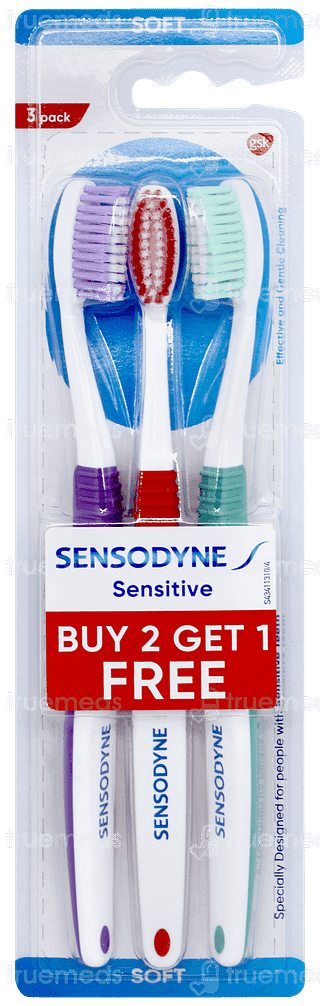 Sensodyne Sensitive Toothbrush Buy 2 Get 1 Free