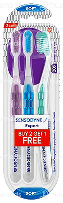 Sensodyne Expert Toothbrush Buy 2 Get 1 Free Pack Of 3