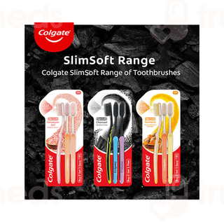 Colgate Slim Soft Charcoal Toothbrush 1