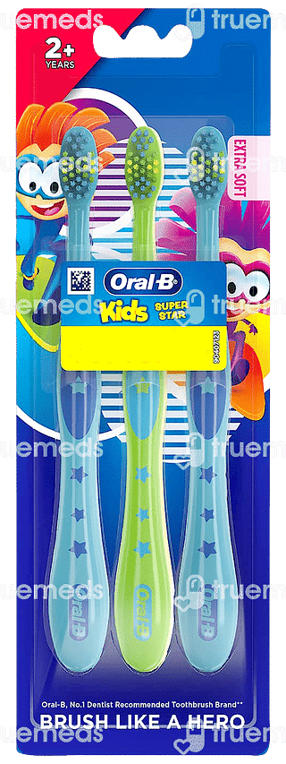 Oral B Kids Super Star 2+ Years Toothbrush 3