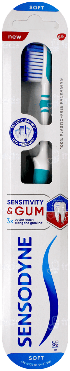 Sensodyne Sensitivity & Gum New Soft Toothbrush 1 Sensodyne Sensitivity & Gum New Soft Toothbrush 1