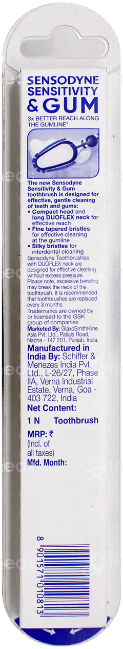Sensodyne Sensitivity & Gum New Soft Toothbrush 1