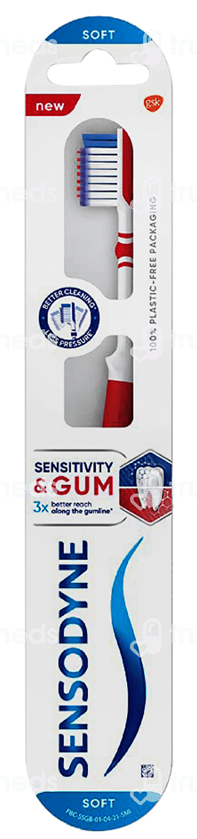 Sensodyne Sensitivity And Gum Soft Toothbrush 1 - Uses, Side Effects ...