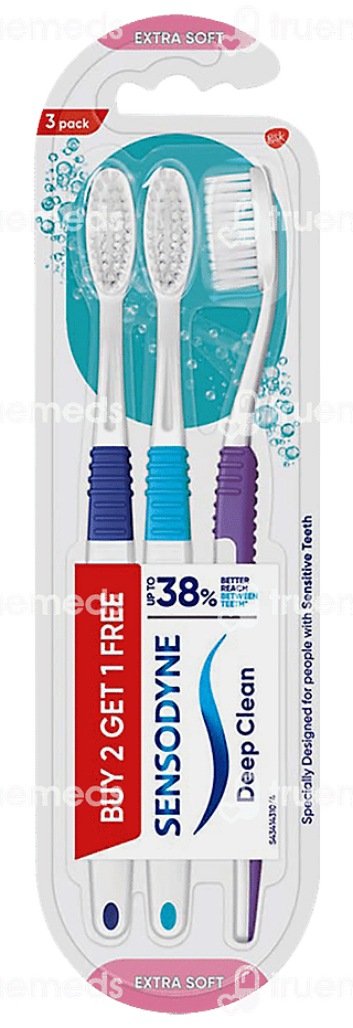 Sensodyne Deep Clean Buy 2 Get 1 Free Toothbrush