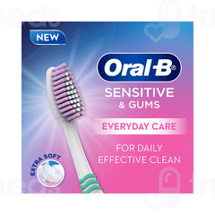 Oral B Sensitive And Gums Everyday Care Multicolour Toothbrush Pack Of 5