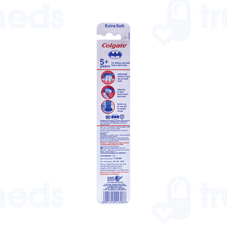 Colgate Kids Batman 5+ Years Extra Soft Toothbrush 1