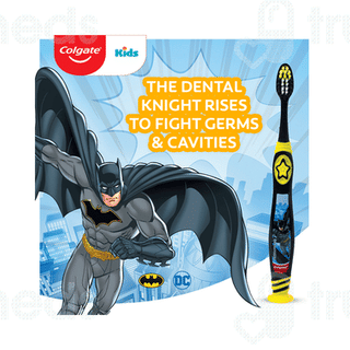 Colgate Kids Batman 5+ Years Extra Soft Toothbrush 1
