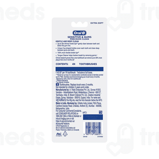 Oral B Ultrathin Sensitive & Gums Extra Soft Toothbrushe 4