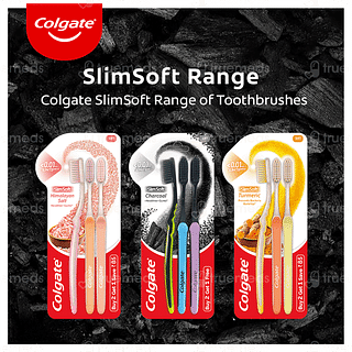 Colgate Slim Soft Charcoal Toothbrush Buy 2 Get 2 Free