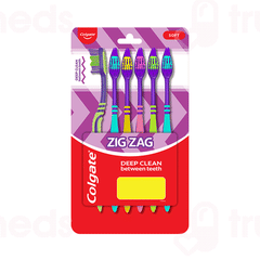 Colgate Zig Zag Deep Clean Soft Toothbrush 6