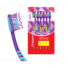 Colgate Zig Zag Deep Clean Soft Toothbrush 6