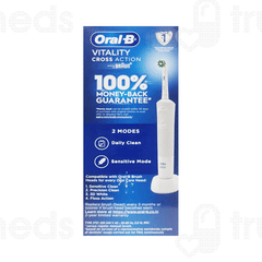 Oral B Vitality 100 Braun Cross Action Electric Rechargeable Toothbrush 1