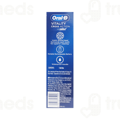 Oral B Vitality 100 Braun Cross Action Electric Rechargeable Toothbrush 1