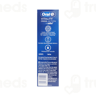 Oral B Vitality 100 Braun Cross Action Electric Rechargeable Toothbrush 1