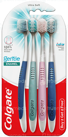 Colgate Gentle Enamel Ultra Soft Toothbrush Buy 2 Get 2 Free