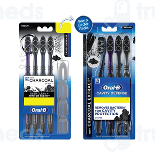 Oral B Cavity Defence With Charcoal Extract Medium Toothbrush 4