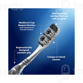 Oral B Cavity Defence With Charcoal Extract Medium Toothbrush 4