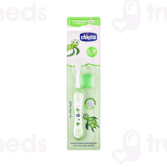 Chicco For Milk Teeth 6-36 Months Extra Soft Green Kids Toothbrush 1